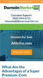 Mobile Screenshot of allinfra.com