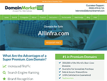 Tablet Screenshot of allinfra.com